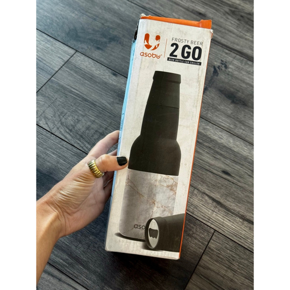 Asobu Frosty Beer 2 Go Brand New in Box Beer Bottle and Can Coozie $42 Retail - Picture 1 of 11